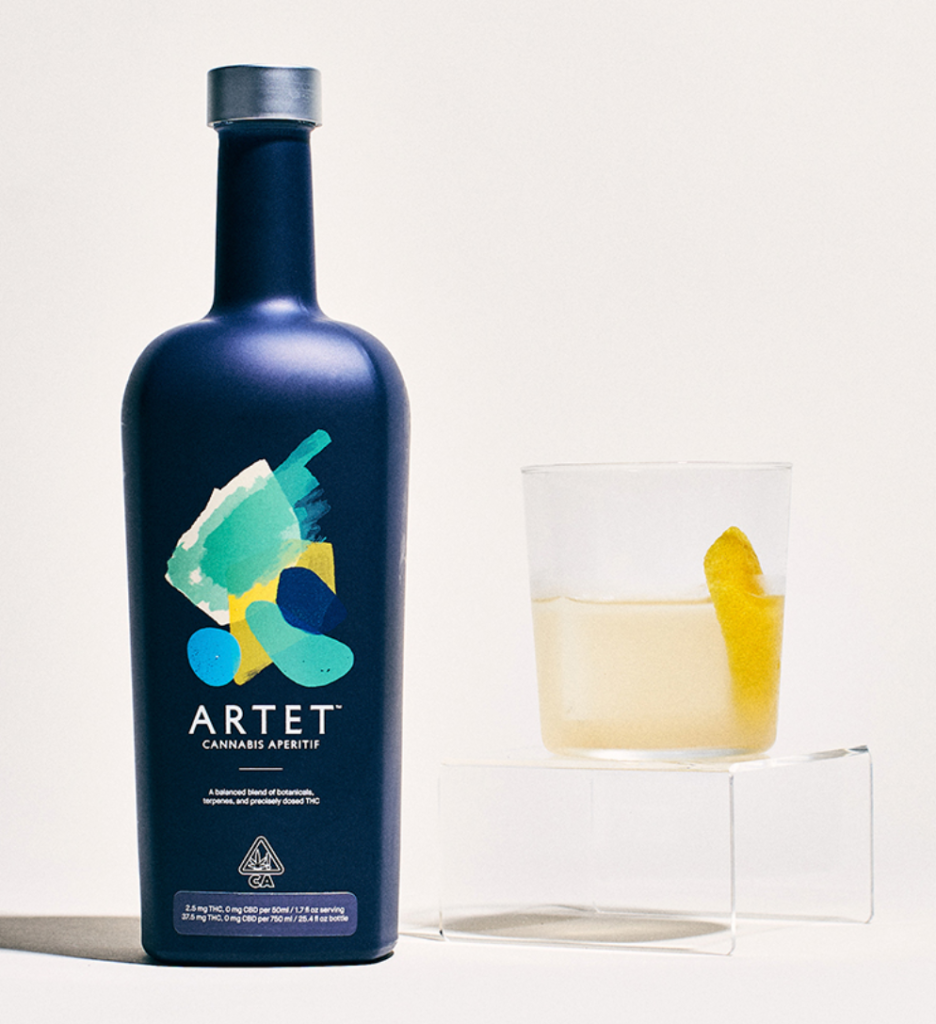 Artet cannabis-infused cocktail