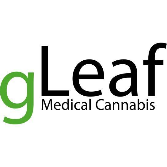 logo for Maryland cannabis brand gLeaf